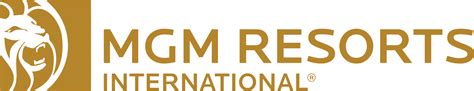 MGM Resorts Logo in transparent PNG and SVG formats.